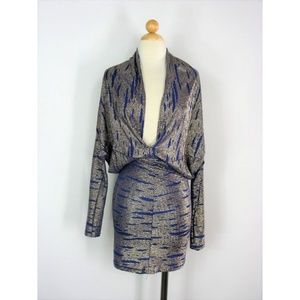 Plunging Cocktail Club Dress VA VA VOOM Dress S